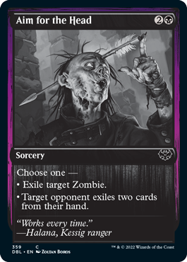 Aim for the Head [Innistrad: Double Feature] | Jomio and Rueliete's Cards and Comics