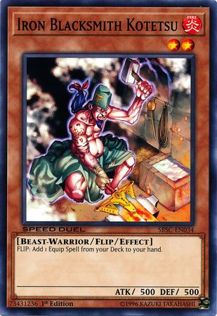 Iron Blacksmith Kotetsu [SBSC-EN034] Common | Jomio and Rueliete's Cards and Comics