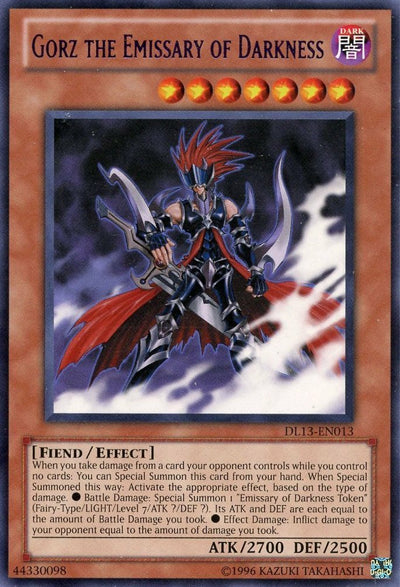 Gorz the Emissary of Darkness (Purple) [DL13-EN013] Rare | Jomio and Rueliete's Cards and Comics