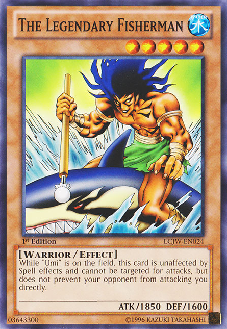 The Legendary Fisherman [LCJW-EN024] Common | Jomio and Rueliete's Cards and Comics