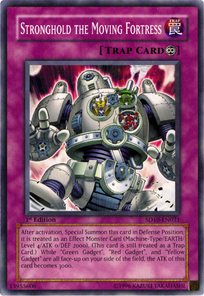 Stronghold the Moving Fortress [SD10-EN031] Common | Jomio and Rueliete's Cards and Comics