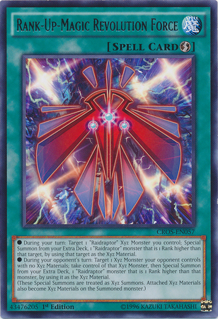 Rank-Up-Magic Revolution Force [CROS-EN057] Rare | Jomio and Rueliete's Cards and Comics