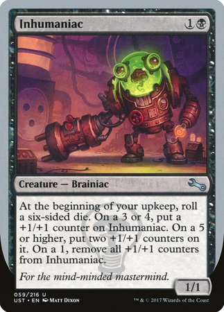 Inhumaniac [Unstable] | Jomio and Rueliete's Cards and Comics