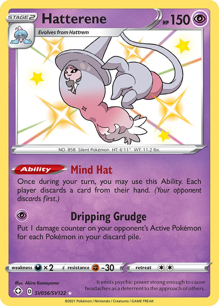 Hatterene (SV056/SV122) [Sword & Shield: Shining Fates] | Jomio and Rueliete's Cards and Comics