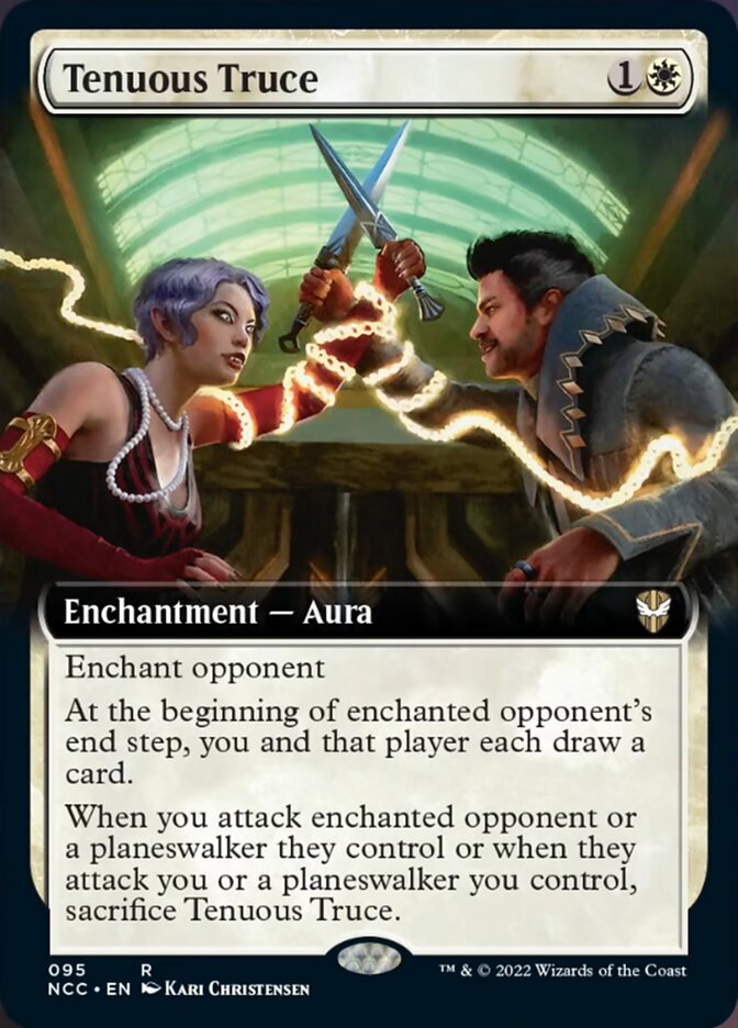 Tenuous Truce (Extended Art) [Streets of New Capenna Commander] | Jomio and Rueliete's Cards and Comics