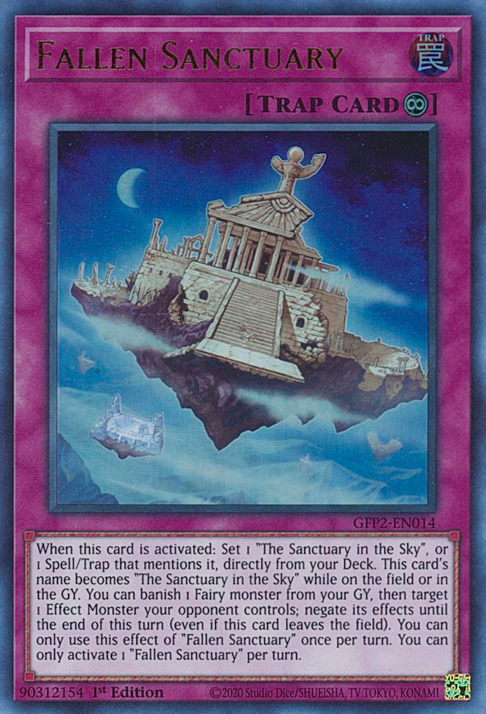 Fallen Sanctuary [GFP2-EN014] Ultra Rare | Jomio and Rueliete's Cards and Comics