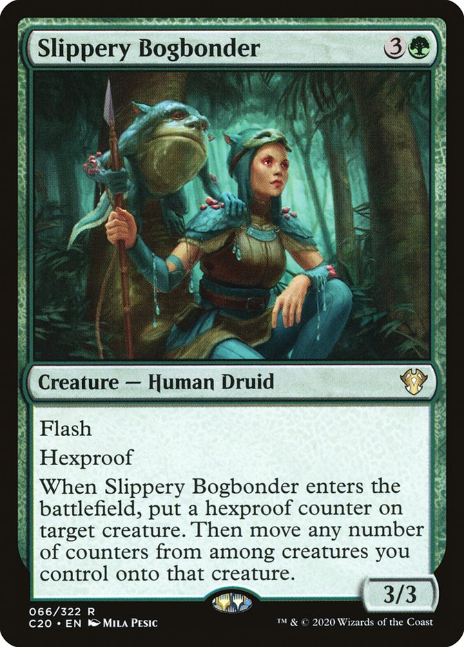 Slippery Bogbonder [Commander 2020] | Jomio and Rueliete's Cards and Comics