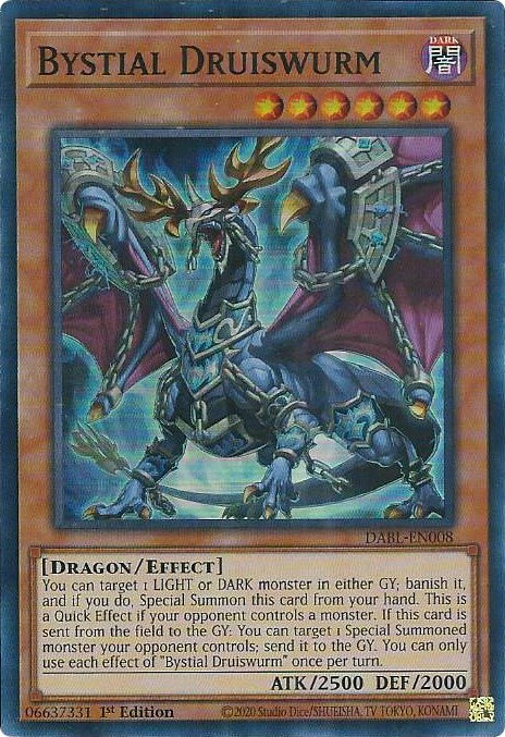 Bystial Druiswurm [DABL-EN008] Super Rare | Jomio and Rueliete's Cards and Comics