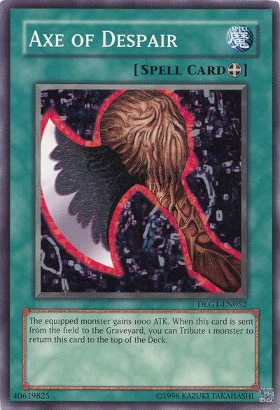 Axe of Despair [DLG1-EN052] Common | Jomio and Rueliete's Cards and Comics