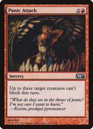 Panic Attack [Magic 2010] | Jomio and Rueliete's Cards and Comics