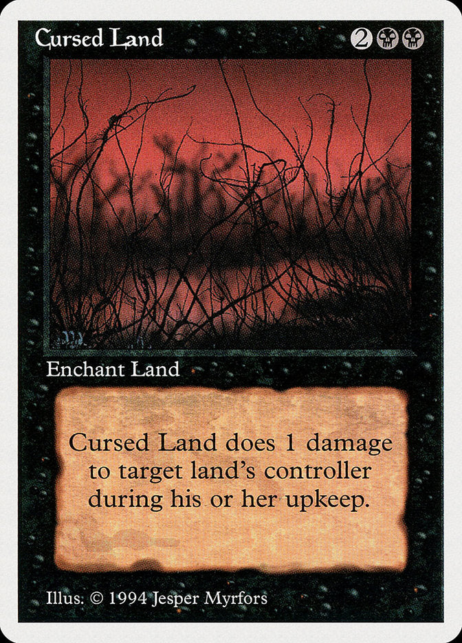 Cursed Land [Summer Magic / Edgar] | Jomio and Rueliete's Cards and Comics