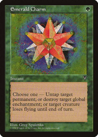 Emerald Charm [Visions] | Jomio and Rueliete's Cards and Comics