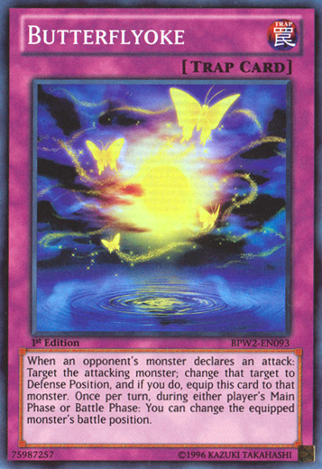 Butterflyoke [BPW2-EN093] Super Rare | Jomio and Rueliete's Cards and Comics