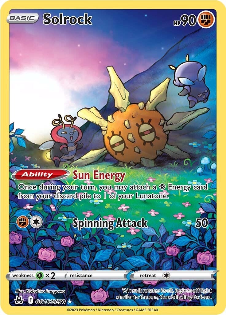 Solrock (GG15/GG70) [Sword & Shield: Crown Zenith] | Jomio and Rueliete's Cards and Comics