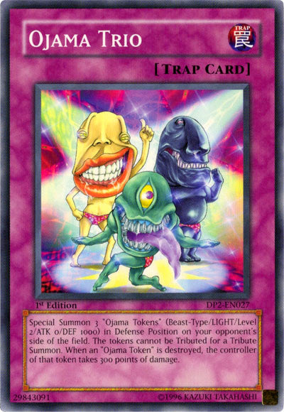 Ojama Trio [DP2-EN027] Common | Jomio and Rueliete's Cards and Comics