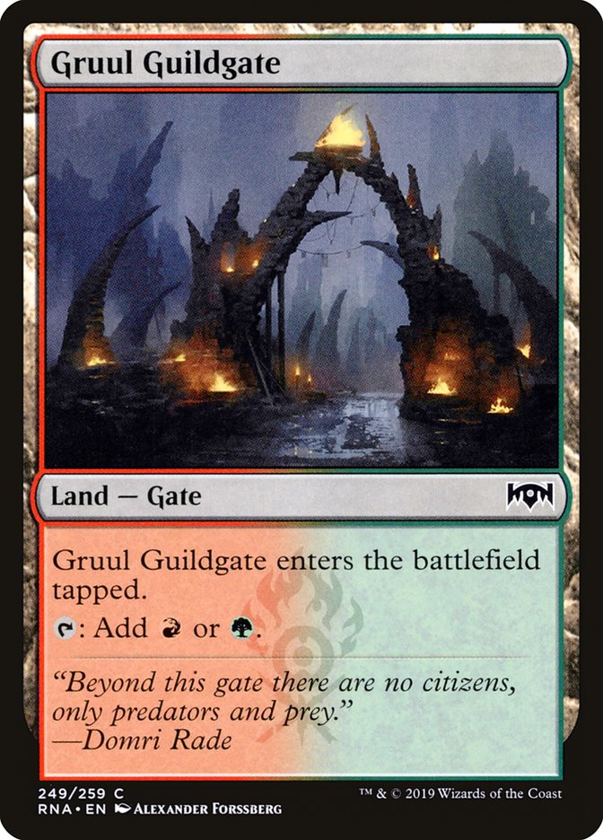 Gruul Guildgate (249/259) [Ravnica Allegiance] | Jomio and Rueliete's Cards and Comics