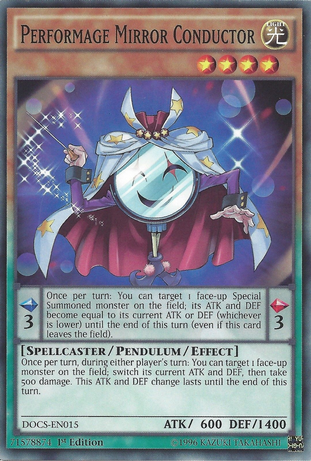 Performage Mirror Conductor [DOCS-EN015] Common | Jomio and Rueliete's Cards and Comics