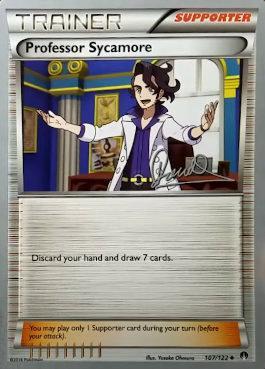 Professor Sycamore (107/122) (Infinite Force - Diego Cassiraga) [World Championships 2017] | Jomio and Rueliete's Cards and Comics