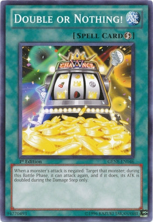 Double or Nothing! [GENF-EN046] Common | Jomio and Rueliete's Cards and Comics