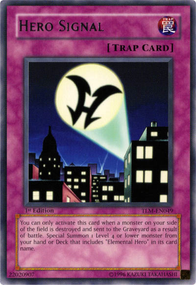 Hero Signal [TLM-EN049] Rare | Jomio and Rueliete's Cards and Comics