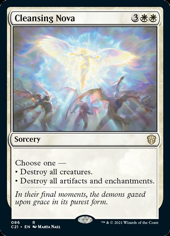 Cleansing Nova [Commander 2021] | Jomio and Rueliete's Cards and Comics