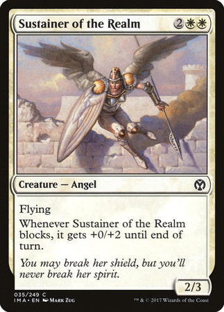 Sustainer of the Realm [Iconic Masters] | Jomio and Rueliete's Cards and Comics