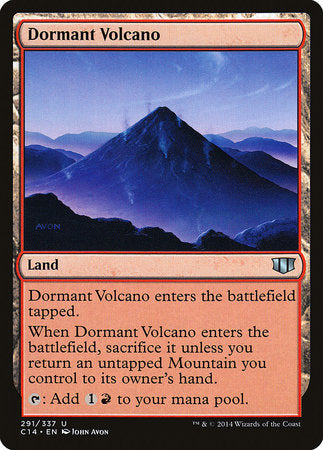 Dormant Volcano [Commander 2014] | Jomio and Rueliete's Cards and Comics