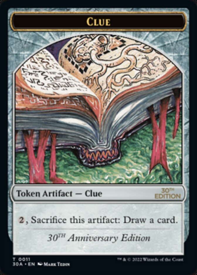 Clue Token (011) [30th Anniversary Tokens] | Jomio and Rueliete's Cards and Comics