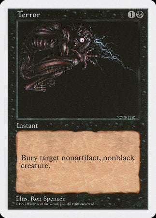 Terror [Fifth Edition] | Jomio and Rueliete's Cards and Comics