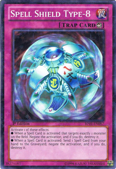 Spell Shield Type-8 [BP01-EN097] Starfoil Rare | Jomio and Rueliete's Cards and Comics