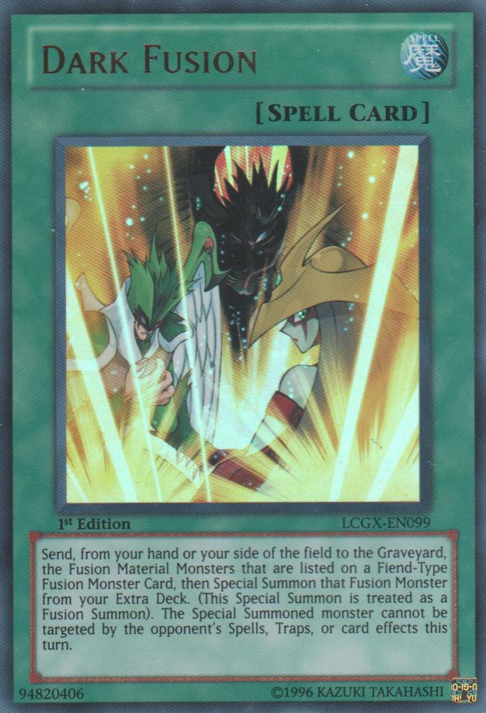 Dark Fusion [LCGX-EN099] Ultra Rare | Jomio and Rueliete's Cards and Comics