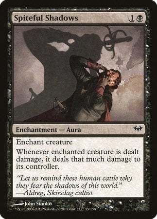 Spiteful Shadows [Dark Ascension] | Jomio and Rueliete's Cards and Comics