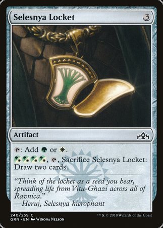 Selesnya Locket [Guilds of Ravnica] | Jomio and Rueliete's Cards and Comics