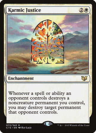 Karmic Justice [Commander 2015] | Jomio and Rueliete's Cards and Comics