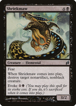 Shriekmaw [Lorwyn] | Jomio and Rueliete's Cards and Comics