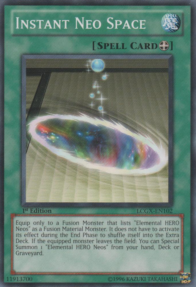 Instant Neo Space [LCGX-EN102] Common | Jomio and Rueliete's Cards and Comics