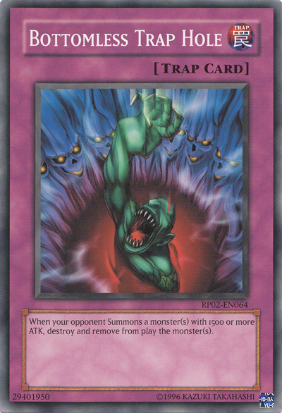 Bottomless Trap Hole [RP02-EN064] Common | Jomio and Rueliete's Cards and Comics