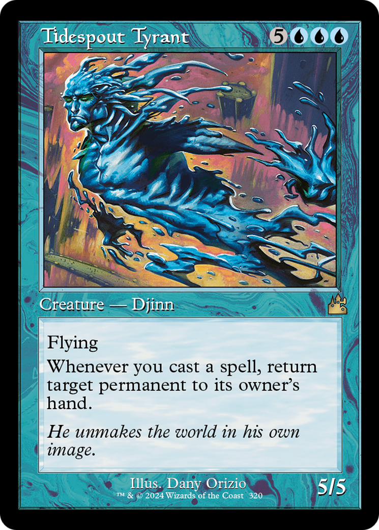 Tidespout Tyrant (Retro Frame) [Ravnica Remastered] | Jomio and Rueliete's Cards and Comics