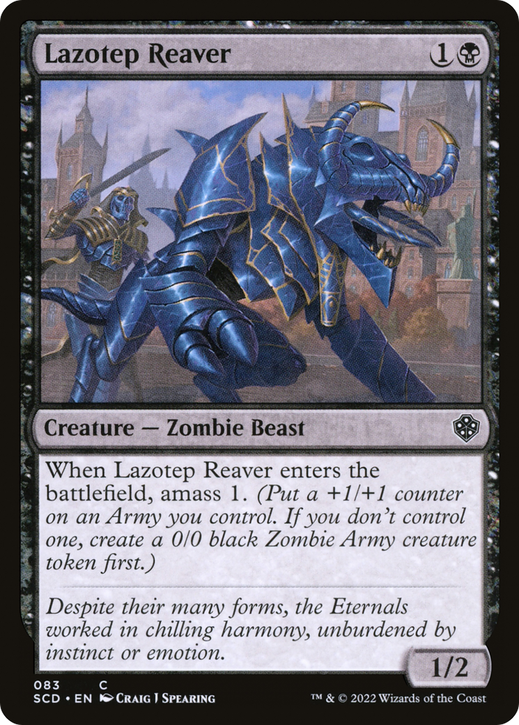Lazotep Reaver [Starter Commander Decks] | Jomio and Rueliete's Cards and Comics