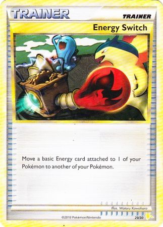 Energy Switch (29/30) [HeartGold & SoulSilver: Trainer Kit - Raichu] | Jomio and Rueliete's Cards and Comics