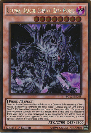 Grapha, Dragon Lord of Dark World [PGL2-EN083] Gold Rare | Jomio and Rueliete's Cards and Comics