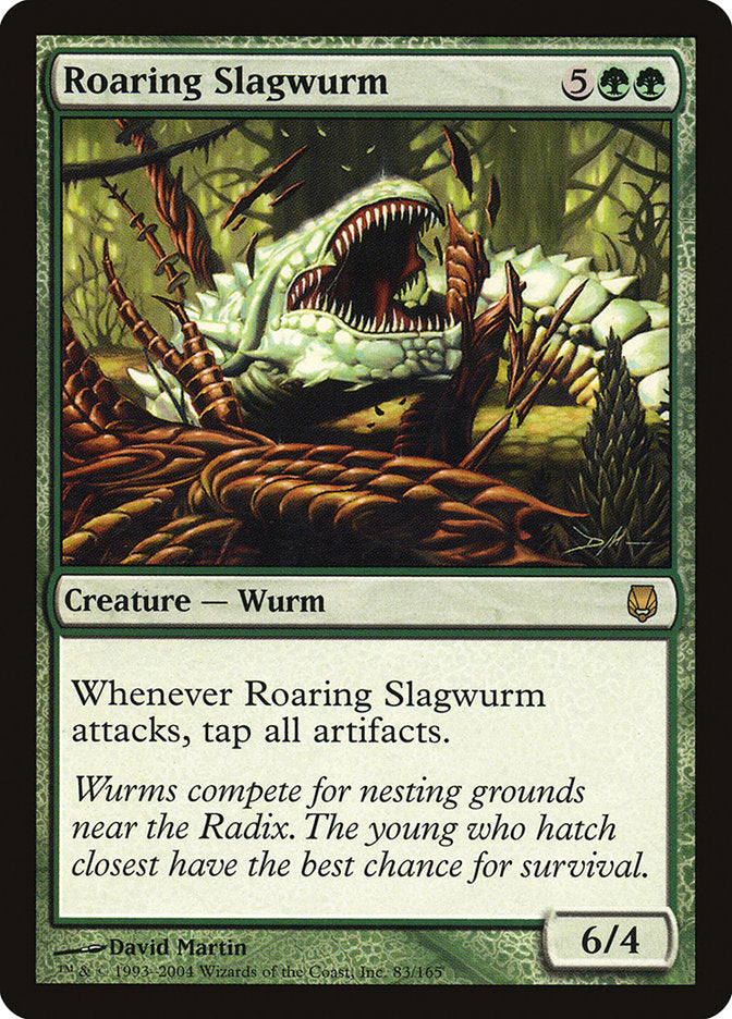 Roaring Slagwurm [Darksteel] | Jomio and Rueliete's Cards and Comics