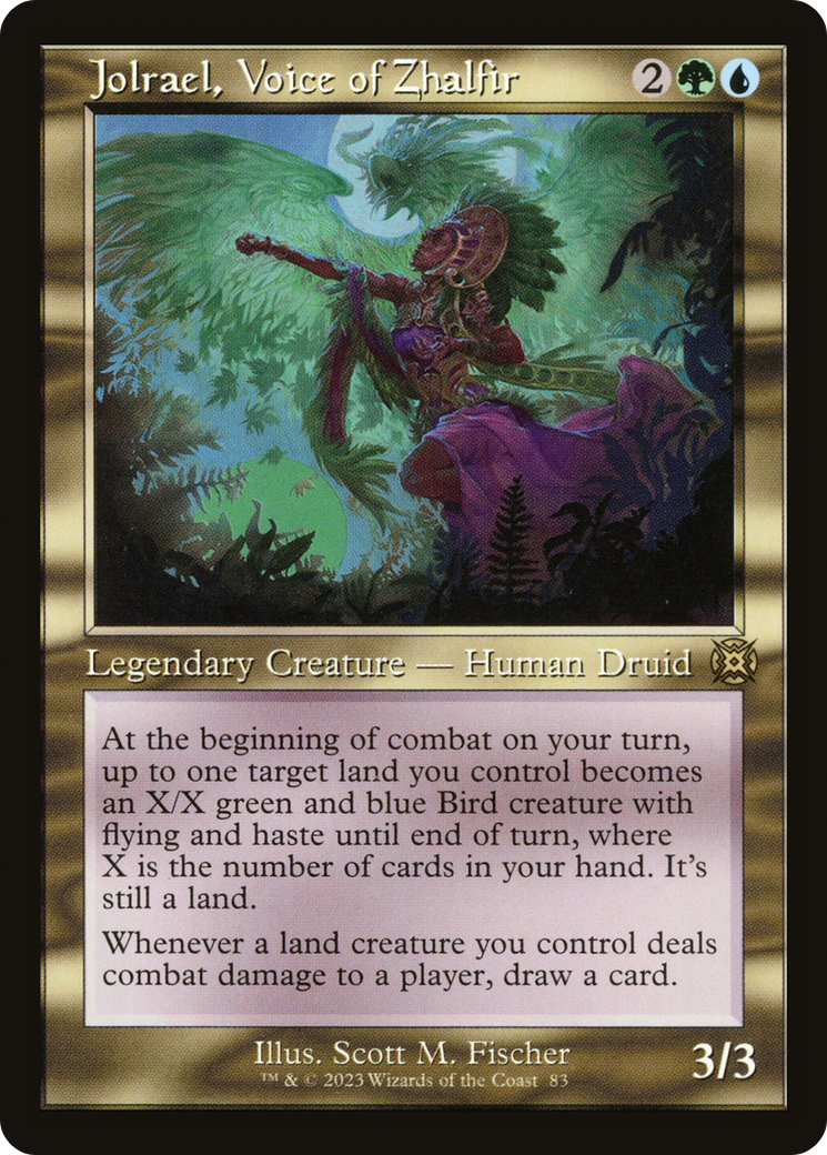 Jolrael, Voice of Zhalfir (Retro) [March of the Machine: The Aftermath] | Jomio and Rueliete's Cards and Comics