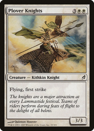 Plover Knights [Lorwyn] | Jomio and Rueliete's Cards and Comics