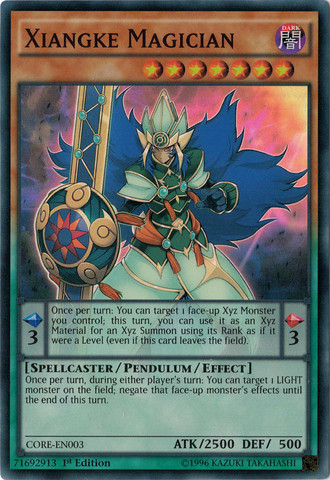 Xiangke Magician [CORE-EN003] Super Rare | Jomio and Rueliete's Cards and Comics