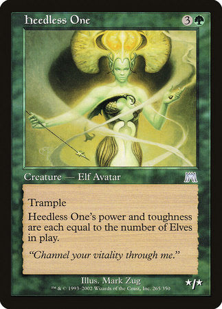 Heedless One [Onslaught] | Jomio and Rueliete's Cards and Comics