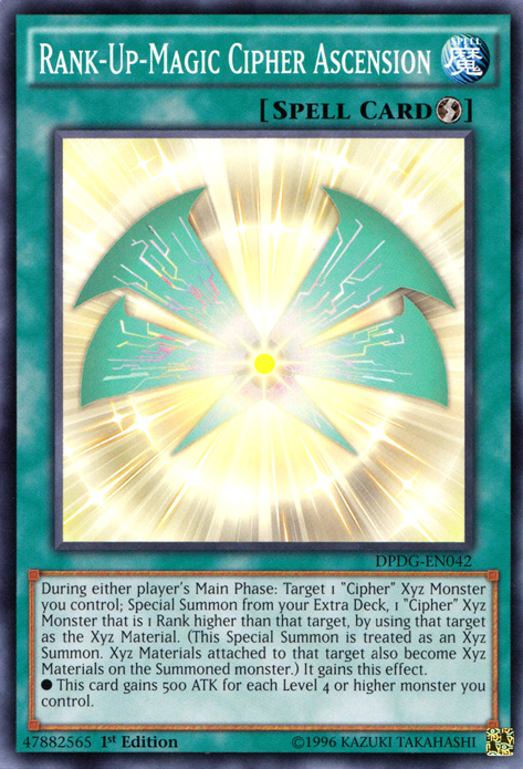 Rank-Up-Magic Cipher Ascension [DPDG-EN042] Common | Jomio and Rueliete's Cards and Comics