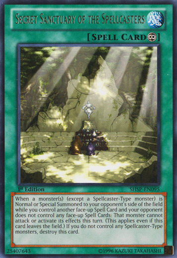Secret Sanctuary of the Spellcasters [SHSP-EN095] Rare | Jomio and Rueliete's Cards and Comics