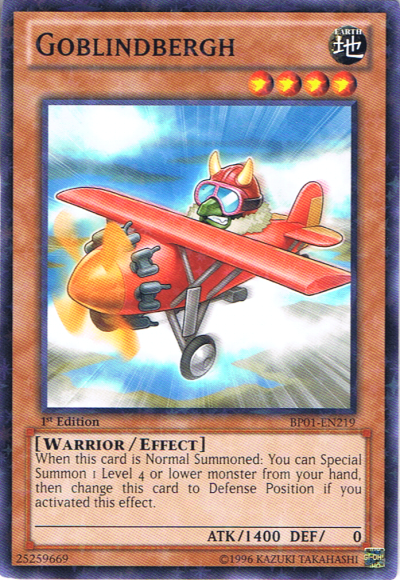 Goblindbergh [BP01-EN219] Starfoil Rare | Jomio and Rueliete's Cards and Comics