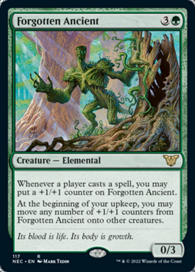 Forgotten Ancient [Kamigawa: Neon Dynasty Commander] | Jomio and Rueliete's Cards and Comics